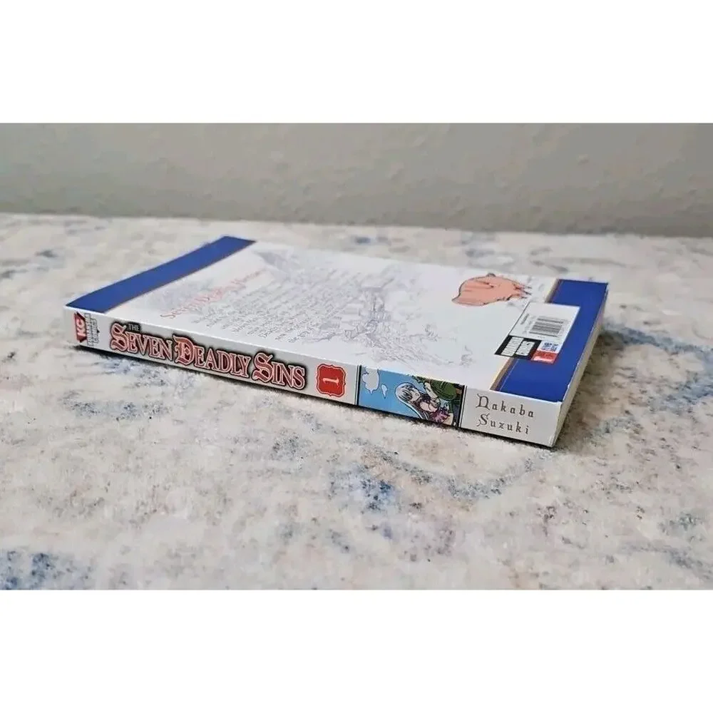 The Seven Deadly Sins Volume 1 Paperback Manga Book